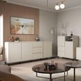 Avenale Sideboard - 3 Door - 3 Drawer - Extra Large - Cashmere