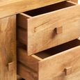 Dakota Sideboard - 1 Door 3 Drawer - Small - Light Mango Wood