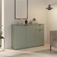 Ganymede Sideboard - 3 Door - 1 Drawer - Small - Sage Green