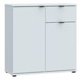 Ganymede Sideboard - 2 Door - 1 Drawer - Compact - Light Grey