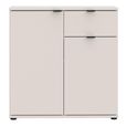 Ganymede Sideboard - 2 Door - 1 Drawer - Compact - Sand