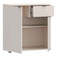Ganymede Sideboard - 2 Door - 1 Drawer - Compact - Sand