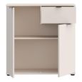 Ganymede Sideboard - 2 Door - 1 Drawer - Compact - Sand