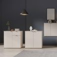 Ganymede Sideboard - 2 Door - 1 Drawer - Compact - Sand