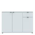 Ganymede Sideboard - 3 Door - 1 Drawer - Small - Light Grey