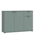 Ganymede Sideboard - 3 Door - 1 Drawer - Small - Sage Green