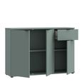 Ganymede Sideboard - 3 Door - 1 Drawer - Small - Sage Green