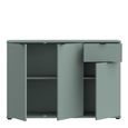 Ganymede Sideboard - 3 Door - 1 Drawer - Small - Sage Green