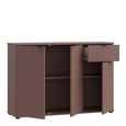 Ganymede Sideboard - 3 Door - 1 Drawer - Small - Terracotta