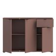 Ganymede Sideboard - 3 Door - 1 Drawer - Small - Terracotta