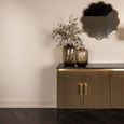 Ironville Brass Ribbed Large 4 Door Sideboard