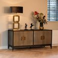 Bloomville Shagreen Extra Large 4 Door Sideboard