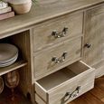 Camille Sideboard - 2 Door - 130cm - French Style - Natural - Limed Oak