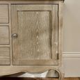 Camille Sideboard - 2 Door - 130cm - French Style - Natural - Limed Oak