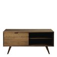 A-Line Smoked Oak 4 Drawer Large Sideboard
