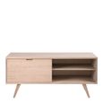 A-Line White Oak 4 Drawer Large Sideboard