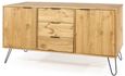 Augusta Pine Medium Sideboard with Hairpin Legs - 2 Doors