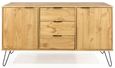 Augusta Pine Medium Sideboard with Hairpin Legs - 2 Doors
