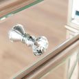 Antoinette Mirrored Champagne Trim 4 Door Large Sideboard - 160cm