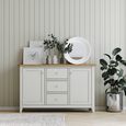 Arden Grey Painted 130cm Medium 2 Door Sideboard