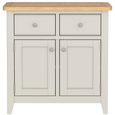 Arden Grey Painted 75cm Small 2 Door Sideboard
