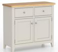Arden Grey Painted 90cm Small 2 Door Sideboard