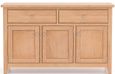 Arden Oak 115cm Small 3 Door Sideboard