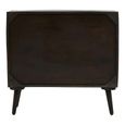 Arti Sideboard - 2 Door - 87.5cm - Black - Mango Wood - Small
