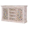 Awendaw Sideboard - 2 Door - Medium - 150cm - Mango Wood - White Washed