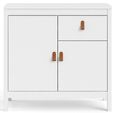 Barcelona White 2 Door Small Sideboard