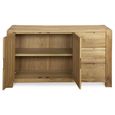 Bergen Medium Sideboard - 2 Door - Oak - 140cm