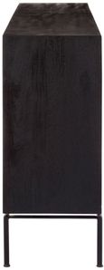 Boho Sideboard - 160cm - Large - Black Mango Wood