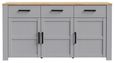 Bohol Grey 3 Door Medium Sideboard