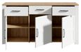 Bohol White 3 Door Medium Sideboard