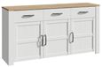 Bohol White 3 Door Medium Sideboard