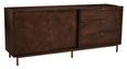 Brando Sideboard - Herringbone - 2 Door - Extra Large - 180cm - Dark Brown