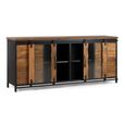 Brescia Sideboard - 2 Door - Extra Large - 190cm - Mango Wood - Industrial Style