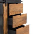 Brescia Sideboard - 2 Door - Extra Large - 190cm - Mango Wood - Industrial Style