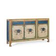 Bruci Sideboard - Mango Wood - Painted - 3 Door - Medium - 150cm