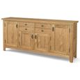 Burford Large Sideboard - 4 Door - Oak
