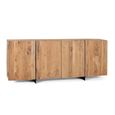 Cacavia Sideboard - Natural Acacia Wood - 4 Door - Extra Large - 200cm