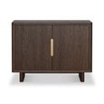 California Sideboard - 2 Door Small - 105cm - Dark Oak