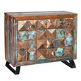 Caltan Sideboard - Recycled Wood - 2 Door - Small - 100cm