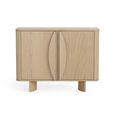 Cara Sideboard - 2 Door Small - 105cm - Oak