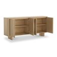 Cara Sideboard - 4 Door Large - 165cm - Oak