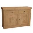 Bordeaux Sideboard - 2 Door - Medium - 140cm - Oak