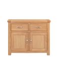 Clarion Sideboard - 2 Door - Small - 106cm - Oak
