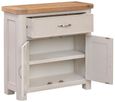 Clarion Sideboard - 2 Door - Compact - 80cm - Oak and Grey