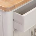 Clarion Sideboard - 2 Door - Compact - 80cm - Oak and Grey