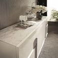 Clearance - Alf Italia Canova White Gloss 3 Door 175cm Large Sideboard - A318